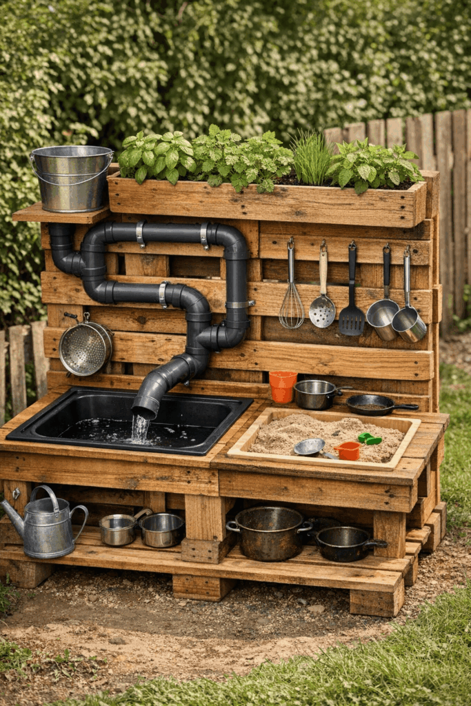 Matscheküche Garten