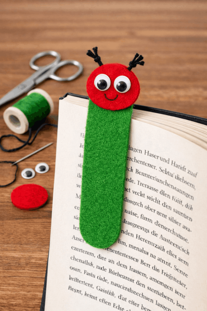 Raupe Nimmersatt Lesezeichen