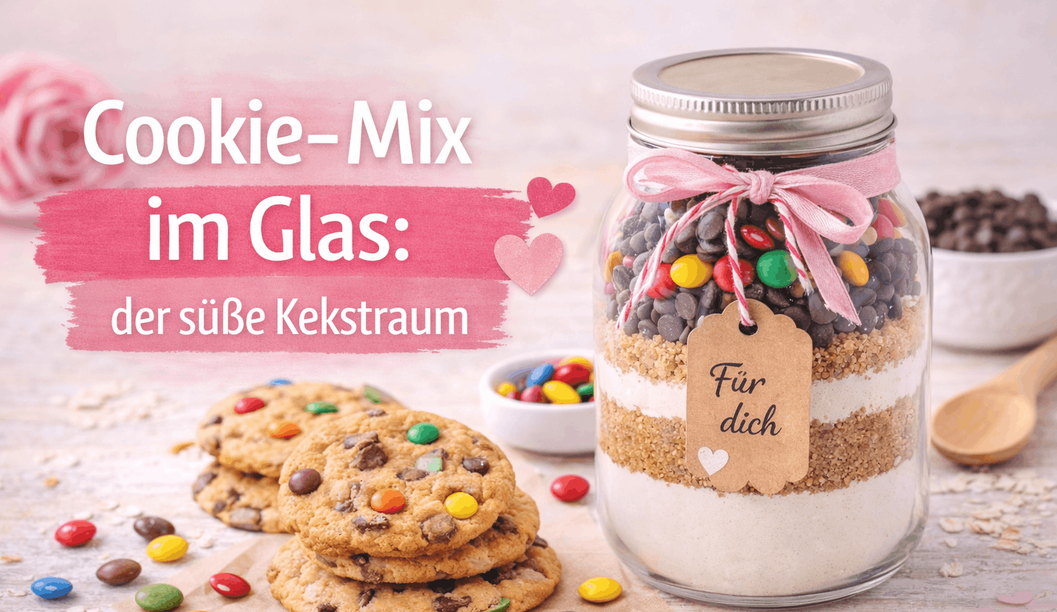 DIY Cookie-Mix im Glas