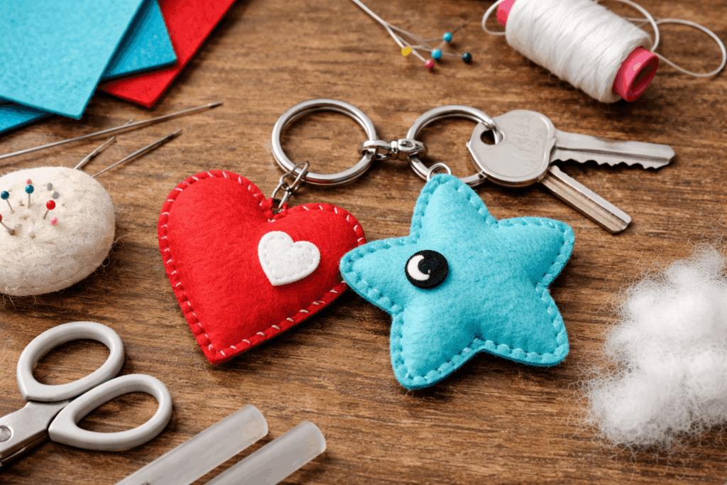 Filz Schlüsselanhänger