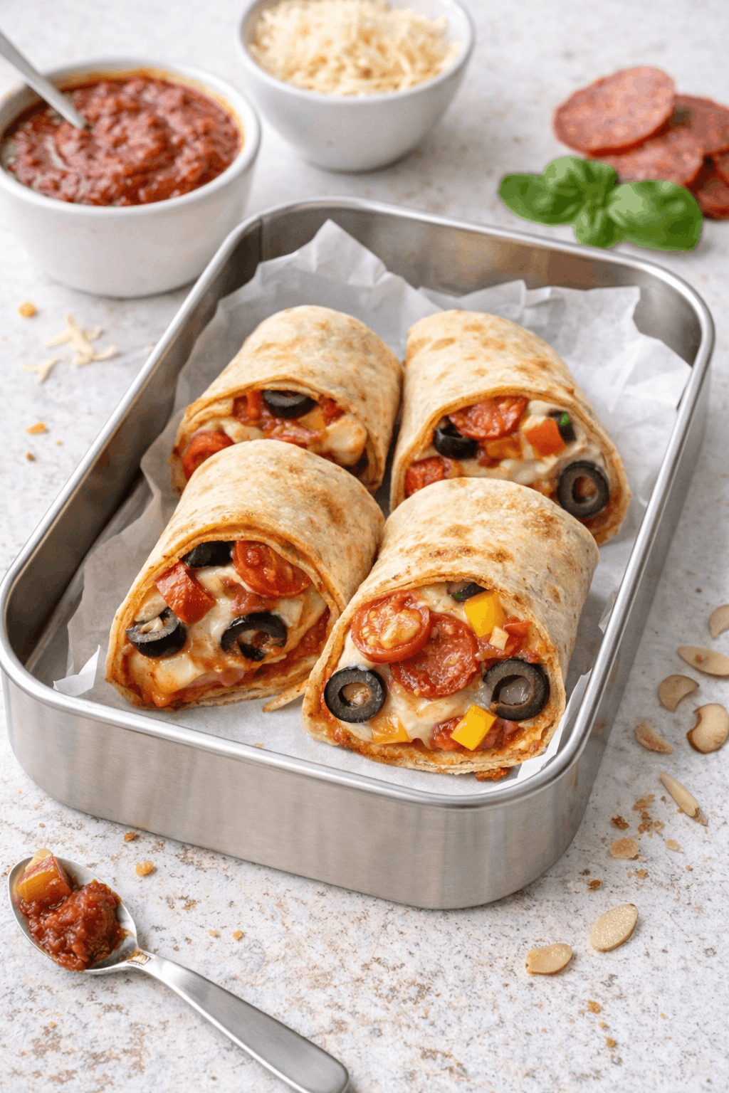 Pizza Wraps