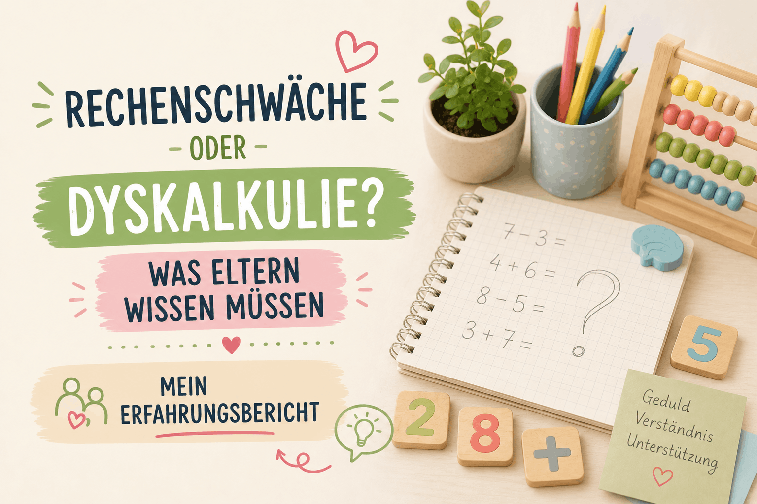 Rechenschwäche oder Dyskalkulie?