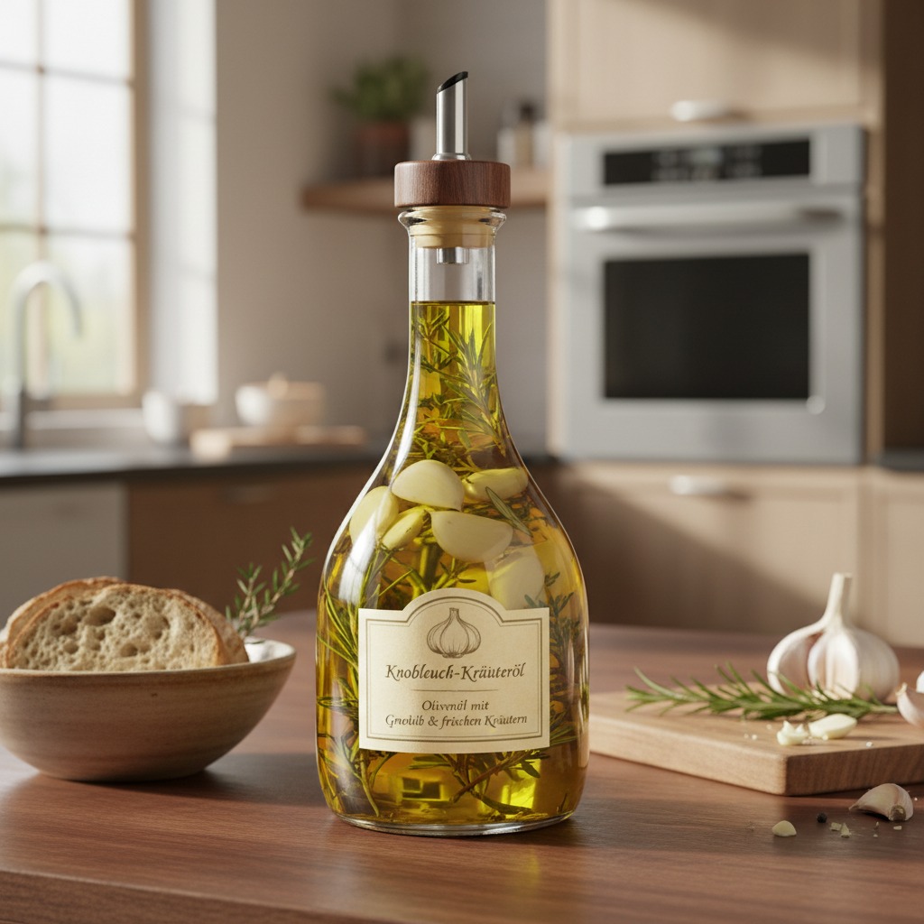 Knoblauch Öl