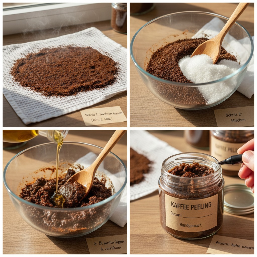 DIY Kaffeepeeling