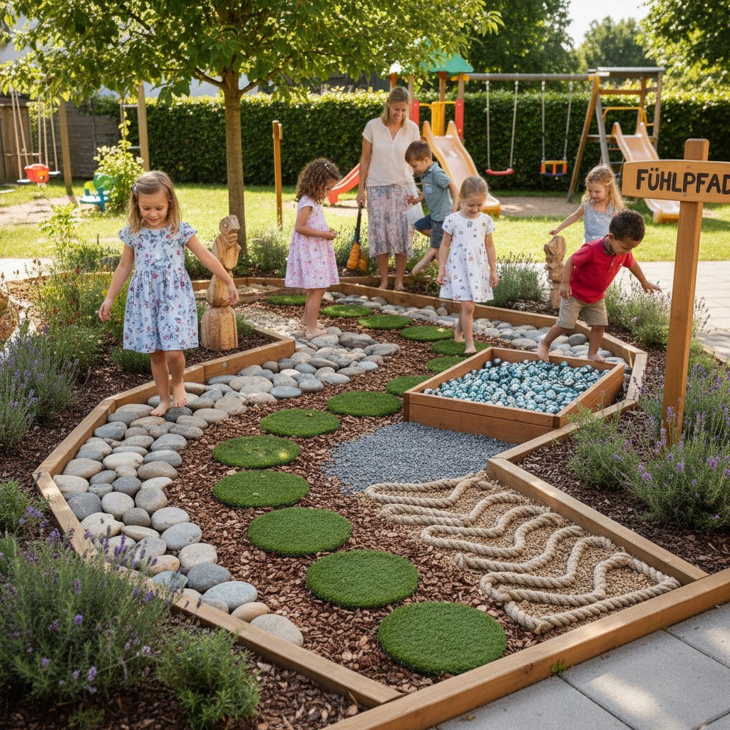 Fühlpfad für Kinder