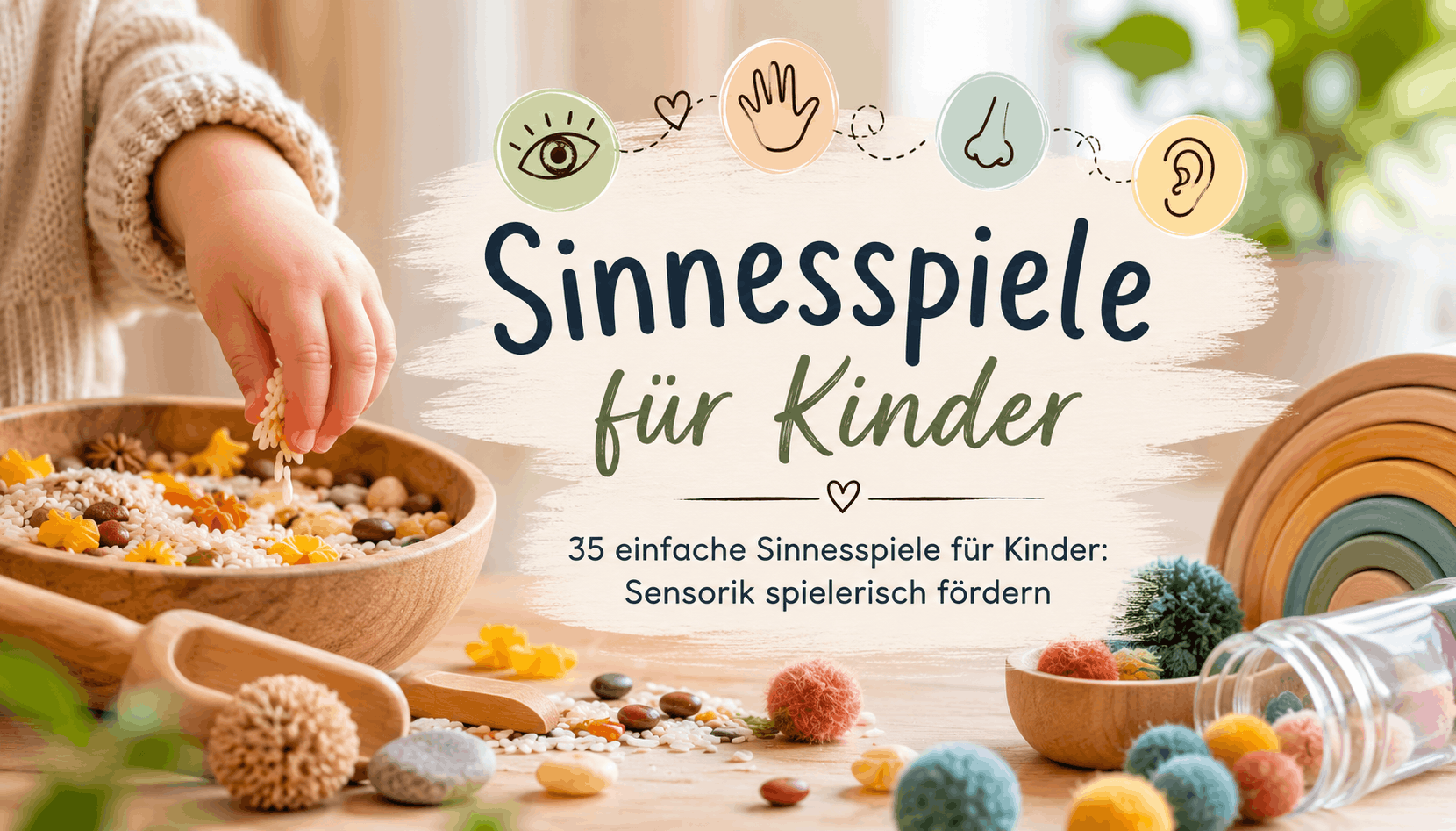 Sinnesspiele für Kinder