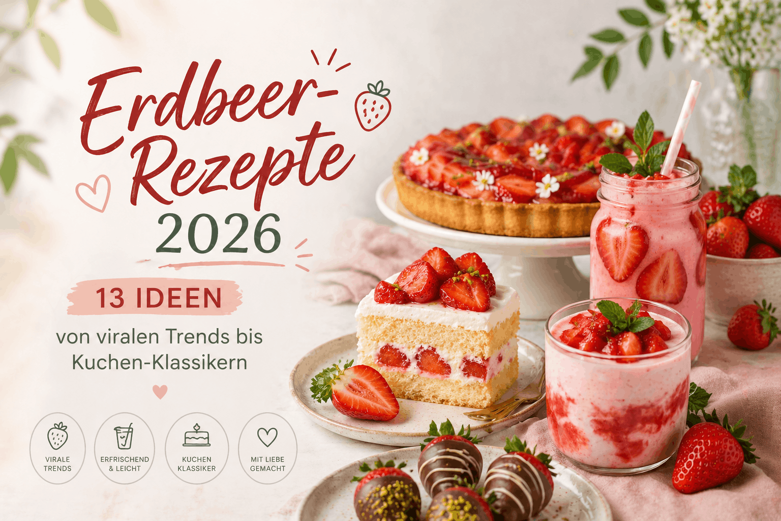 Erdbeer-Rezepte 2026: