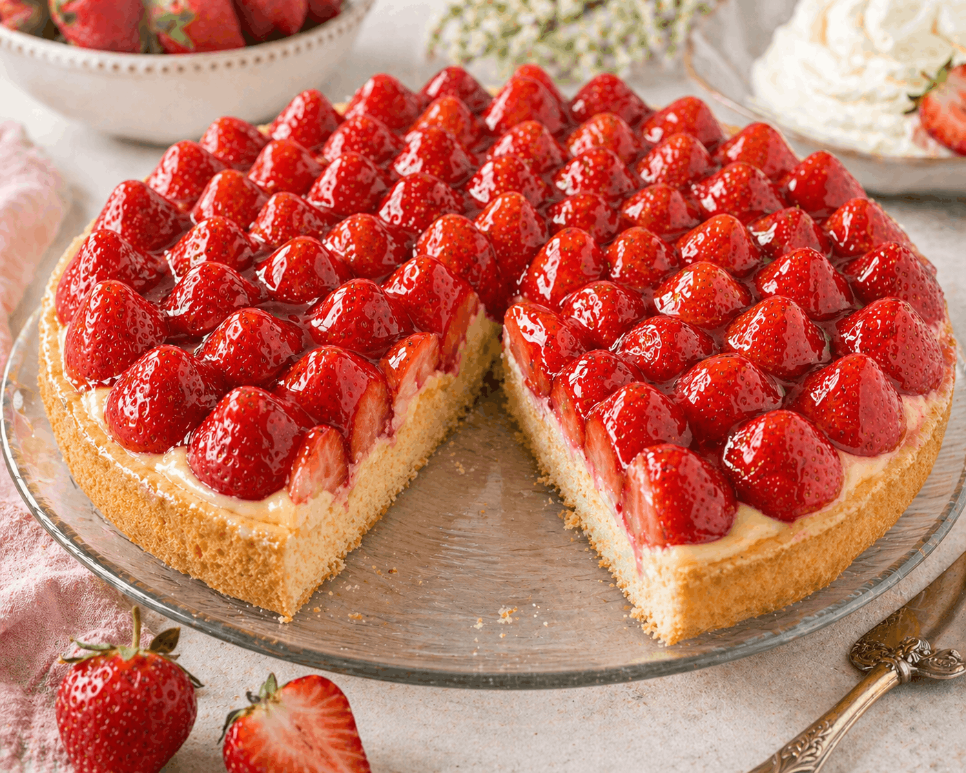 Erdbeerkuchen - Der Klassiker