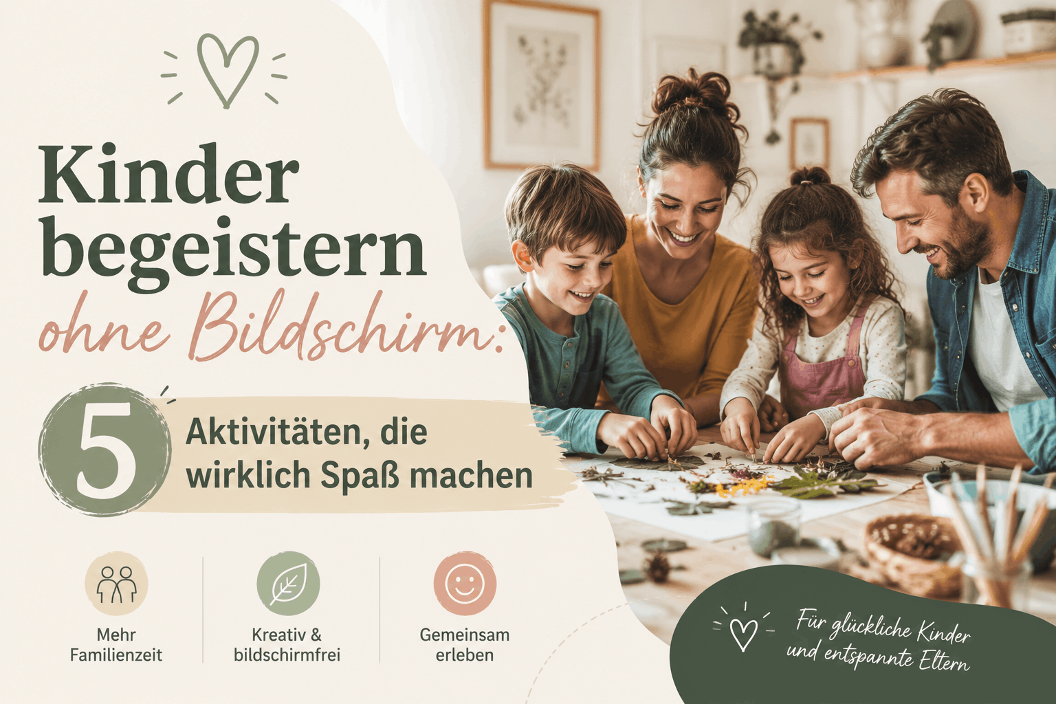Kinder begeistern ohne Bildschirm
